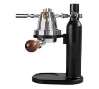 ZMJGLL Machine à café pneumatique 10 Bar, Machine à Espresso à Pression Variable, Bol à Poudre de 58,5 mm, évacuation Rapide, pour Le Camping, offrant la Meilleure saveur