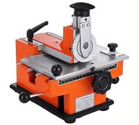 ZMJGLL Machine à gaufrer Manuelle en Acier Métal Alliage d'aluminium Plaque signalétique Plaque d'identité Carte d'identité Étiquette d'estampage Graver Embosser Outil de marquage Métal (4mm)