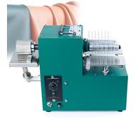 ZMJGLL Machine électrique de découpe du Cuir à Vitesse réglable pour Le Bricolage en Cuir et la découpe de Sangles, éliminant Le Besoin d;Huile pour prévenir l;Usure