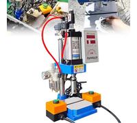 ZMJGLL Presse pneumatique, modèle de Table avec contrôleur à Affichage, Pression de Service de 0,4 à 0,8 MPa, adaptée à diverses tâches telles Que Le poinçonnage et Le rivetage. (200kg)