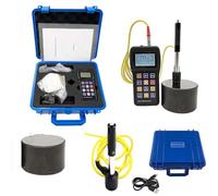 ZMJGLL Testeur de dureté avec câble USB,Dispositif d'impact de Type D pour l'essai des métaux,Duromètre Rockwell pour l'acier,Cuivre,Équipement Essentiel pour Une Mesure précise de la dureté