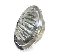 ZMQU Capuchon de cheminée en Acier Inoxydable, Capuchon de Protection Contre la Pluie for Conduit de cheminée de Toit,(120mm/4.7Inch)