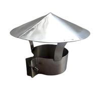 ZMQU Chapeau de cheminée, Protection Anti-Oiseaux en Acier Inoxydable, for Tous Types de combustibles, Protection Contre la Pluie et la Neige, Protection de Conduit(120mm/4.7Inch)