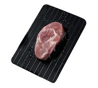 ZMREN Plateau de décongélation Rapide, Plateaux de décongélation pour décongeler des Le Poisson, la Viande, la volaille ou Tout Autre Aliment surgelés (29.5 x 21 x 0.2cm)