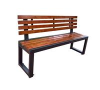 ZMTGLTG Banc De Parc Extérieur en Plastique Imitation Bois, Banc De Détente De Balcon Imperméable Et Résistant À l'usure, Banc for Place De Jardin Communautaire(100cm)