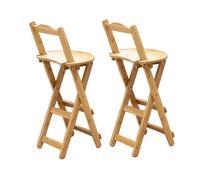 ZMTGLTG Ce Tabouret Haut de Cuisine avec Dossier Pliable Convient aux Coins Repas et aux tanières, offrant stabilité, Confort et portabilité.(Original Color)