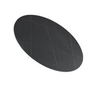 ZMTGLTG Plateau tournant de Table à manger en dalle, diamètre de 70CM, noyau rotatif en plastique, Rotation douce et silencieuse à 360 °, accessoire for la maison(Laurent Black)