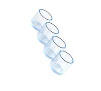 ZMTGLTG Protections de Pieds de Chaise, 4 pièces, en Silicone, for Pieds de Chaise et de Table, Protections de Pieds de Meubles(Round,25MM)