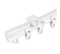 ZMTGLTG Rail incurvé for Baie vitrée, glissière de Montage supérieure incurvée, 1,0 à 2,5 m, découpable, résistant à l'usure, adapté aux balcons incurvés(1.0m)