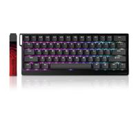 ZMX MADLIONS MAD 60 HE Clavier de jeu RVB à déclenchement rapide, 60 % magnétique, effet Hall, actionnement réglable, Hyper-Fast USB-C filaire pour joueur de PC/Mac, noir