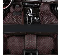 ZMXRF Voiture Tapis Sol pour VW Passat B9 2023-2024,Cuir Foot Pads Coussinets Pieds Antidérapant Tapis Car Imperméable Tapis Protection,Black C