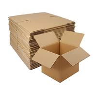 Zmybcpack Lot de 40 petites boîtes d'expédition en carton ondulé 15,2 x 15,2 x 15,2 cm