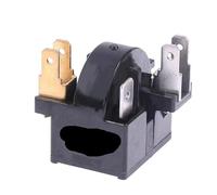 ZMYOZDO Démarreur de réfrigérateur QP2-4.7H QP2-15, Relais de démarreur à 6 Prises pour réfrigérateur, Protection Contre Les surcharges, compresseur de réfrigérateur(B)