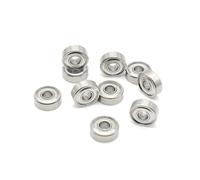 ZMZYELPECB Lot de 10 roulements à Billes Miniatures 606ZZ ABEC-7 6 x 17 x 6 mm 606Z 606 ZZ for Makefr RS CNC 32 Tutors