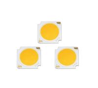 ZMZYELPECB Lot de 3 diodes électroluminescentes LED COB Bridgelux Haute luminosité 18 W 30 W 36 W 19 x 19 mm IRC = 95 for éclairage intérieur à Faire soi-même(18W DC36-39V)