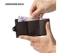 ZNAP Slim Wallet 8 Cartes pochette à monnaie 8,9 x 1,5 x 6,3 cm (LxHxP) Protection RFID
