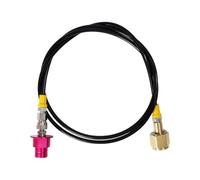 Znchgdtre Adaptateur CO2 CGA320 pour réservoirs externes, tuyau 1,5 m long | Installation et facile: tuyau de 1,5 m, connexion directe à un grand réservoir CO2 sans siphon pratique.