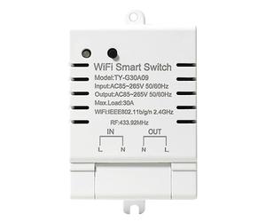 Znchgdtre Commutateur Éclairage Connecté Commande SansFil | Compatible avec l’éclairage courant et les appareillages électriques, commande sans pratique et .