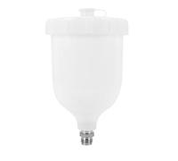 Znchgdtre Matériau plastique Idéal pour récipients 600 ml | Matériau plastique robuste, dimension 18 x 11 cm, gobelet réutilisable pour peinture automobile et maison.