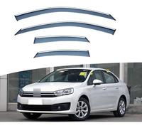 ZNCJY 4 Pièces Déflecteurs Vent pour Citroen C4 C-Quatre 2015-2021, Avant ArrièRe Pare-Pluie Pare-Soleil Accessoires Vitres Voiture Déflecteur