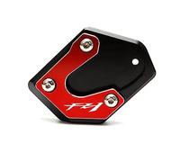 ZNCOJL Moto Elargisseur de Bequille Plaque de Support pour Ya-MAHA Fz1 FZ-1 FZ1 2006-2015 2014 2013 2012 Moto Haute Qualité Béquille Pied Béquille Latérale Extension Pad Support Plaque (Couleur : 5)