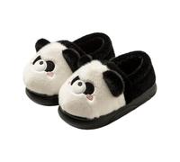 ZNEL Chaussons pour Femmes Animaux Mignons Intéressants Et Confortables Pantoufles Peluche Douce Tenir Au Chaud Chaussures D'intérieur Semelle épaisse Antidérapante(36/37 EU, Panda)