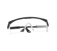 ZNJAMN 10 Lunettes De Protection Télescopiques Pour Les Yeux | Lunettes de protection en plastique à monture bleue et noire, anti-poussière et anti-éclaboussures