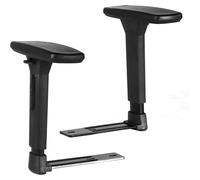 ZNJAMN Accoudoirs De Chaise De Bureau Lot de 2 accoudoirs réglables en T, Paire Supports verticaux Remplacement, compatibles avec la Plupart des chaises Bureau et Jeu pour Chaise De Bureau