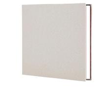 ZNJAMN Album pour Documents Et Billets Album Photo Autocollant, Couverture en Lin, Album à Faire soi-même pour Billets De Banque PliéS(Color1)