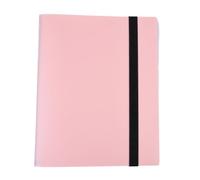 ZNJAMN Album pour Documents Et Billets Classeur/Album for Cartes à Collectionner Standard pour Billets De Banque PliéS(Pink)