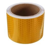 ZNJAMN Bande RéFléChissante Lot de 3 Bandes réfléchissantes for Voiture, Avertissement sécurité, décoration, Autocollant Orange, Bande Protection, Film for et Moto pour VéLo, Voiture, Moto(Orange)