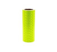 ZNJAMN Bande RéFléChissante Lot de 3 Rubans réfléchissants en PVC Fluorescent for signalisation routière, Micro-prismes, Autocollants pour VéLo, Voiture, Moto(Fluorescent Yellow)