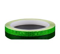 ZNJAMN Bande RéFléChissante Lot de 5 Rouleaux d'autocollants réfléchissants for vélo (8 m) - Ruban sécurité réfléchissant for carrosserie VTT/Moto pour VéLo, Voiture, Moto(Green)