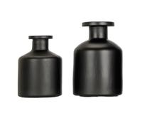 ZNJAMN Bouteille Vide en Verre d'aromathérapie à Ventre de Pot, 5 pièces pour Huiles Essentielles