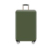 ZNJAMN Cache-Bagages Housse de bagage en tissu extensible, protection valise, housse anti-poussière, adaptée à la, organisateur voyage Pour Bagages(Deep Green,M)