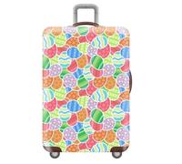 ZNJAMN Cache-Bagages Housse de protection élastique for bagages, housse adaptée à 18-32 pouces, boîtier chariot épais, anti-poussière Pour Bagages(Mix color Q,S)