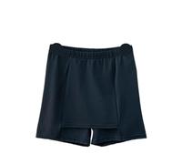 ZNJAMN Culottes Courtes pour Femmes Double Layer Safety Panties for Women Boxer High Waist Protective Shorts Under The Skirts Summer Dress Underwear pour Femmes(Black,XL)