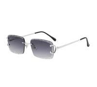 ZNJAMN Lunettes De Soleil Rectangular Personalized Sunglasses For Daily Life Metal Outdoor Pour Hommes Et Femmes(Color5)