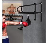 ZNLLQZN Kit de plate-forme professionnelle Speedball - Montage mural - Pour entraînement de boxe - Hauteur réglable - Pour une variété d'exercices de cardio fitness