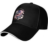 ZNODXFIV Casquette de Baseball de la Garde côtière des États-Unis Casquette de Golf Chapeau de Soleil Capuche Anime Baseball pour Les Hommes Cool des Femmes
