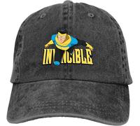ZNODXFIV Casquette de Baseball lavé Hommes Animé Trucker Snapback Dad Chapeau Invincible Série TV Golf