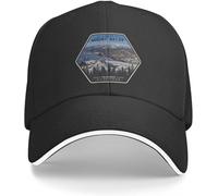 ZNODXFIV Casquette de Baseball Mount Baldy California Mignon À la Mode Rugby Femme Homme Cool