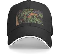 ZNODXFIV Casquette de Baseball RHONY Luann Rose Bush Peinture à l’Huile Luxe Hommes Femmes Cool