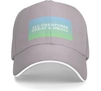ZNODXFIV Casquette de Baseball The Original All Creatures Great and Small Men Cool pour Femmes