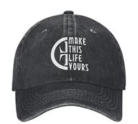 ZNODXFIV Classique Take That This Live Tour 2024 This Life Make Yours Casquettes de Baseball de Style Unisexe Casquettes en Denim Vieilli Chapeau Cool