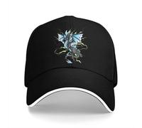 ZNODXFIV Dragon de l’Ouest Multicolore Chapeau Peaked Unisexe Cap Dragon de l’Ouest Casual Visière Protection Chapeaux Cool