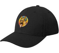 ZNODXFIV Noir Casquette Homme Baseball Europe '72 : Musikhalle, Hambourg Chapeau de randonnée Sunhat Femme Plage Mode Cool