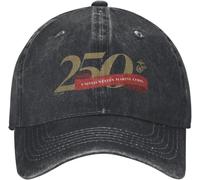 ZNODXFIV US Army 250th Corps Casquettes de Baseball Hommes Femmes Vieilli Denim Couvre-Chef États-Unis Marine Outdoor Workouts Chapeau réglable Cool