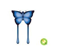 ZNQNDSR Cerf-Volant Papillon avec Tissu Résistant Aux Déchirures Et Cadre Robuste en Fibre De Verre, Cerf-Volant À Bobine Unique pour La Photographie Et Les Loisirs en Plein Air(String 700m/2297ft)