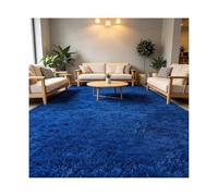 ZNQNDSR Gazon Artificiel Extérieur Découpable, Fausse Herbe De Taille Personnalisable avec Trous De Drainage, pour La Décoration Intérieure De La Zone des Animaux De Compagnie(Sky Blue,6.5x36ft)